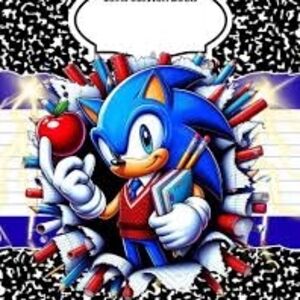 Sonic the Hedgehog Blue Notebook